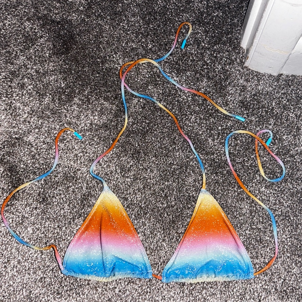 Blackbough Sunset Shimmer Bikini Top Small